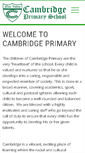 Mobile Screenshot of cambridgeprimary.co.za